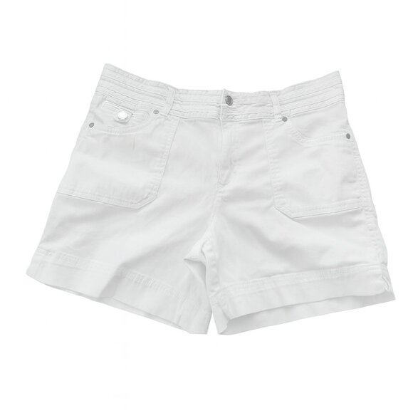 ✨ Dakota Blue White Shorts – Size 12 – EUC - Picture 2 of 5